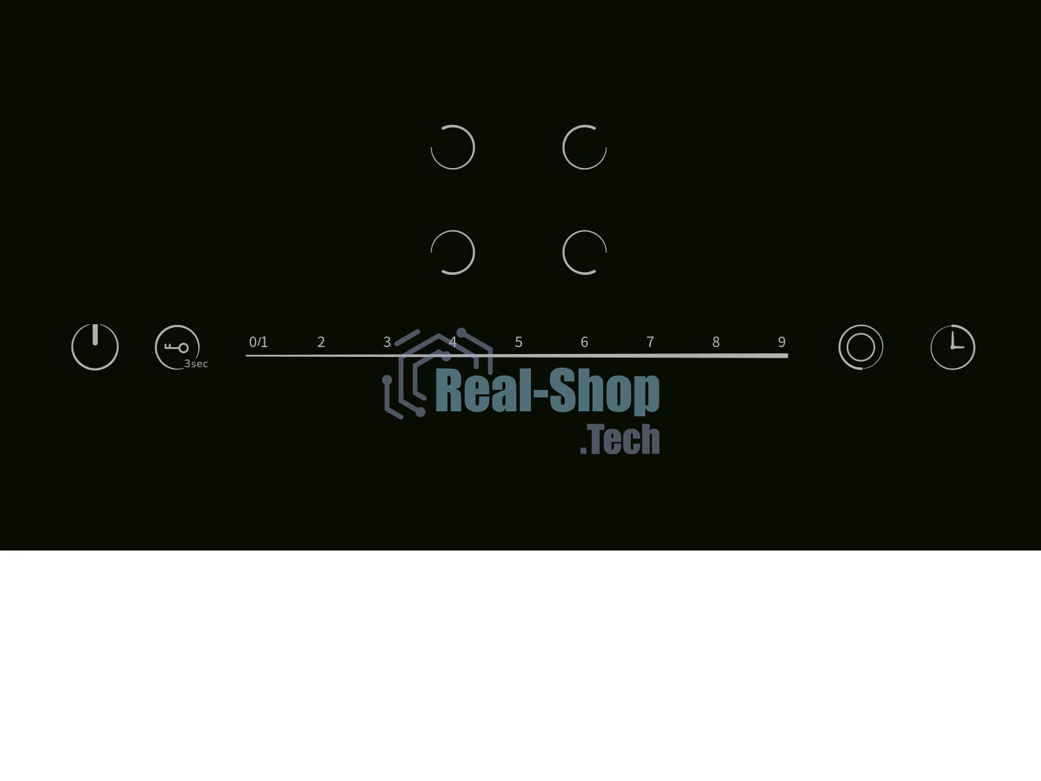 Варочная поверхность LEX EVH 642D BL черный