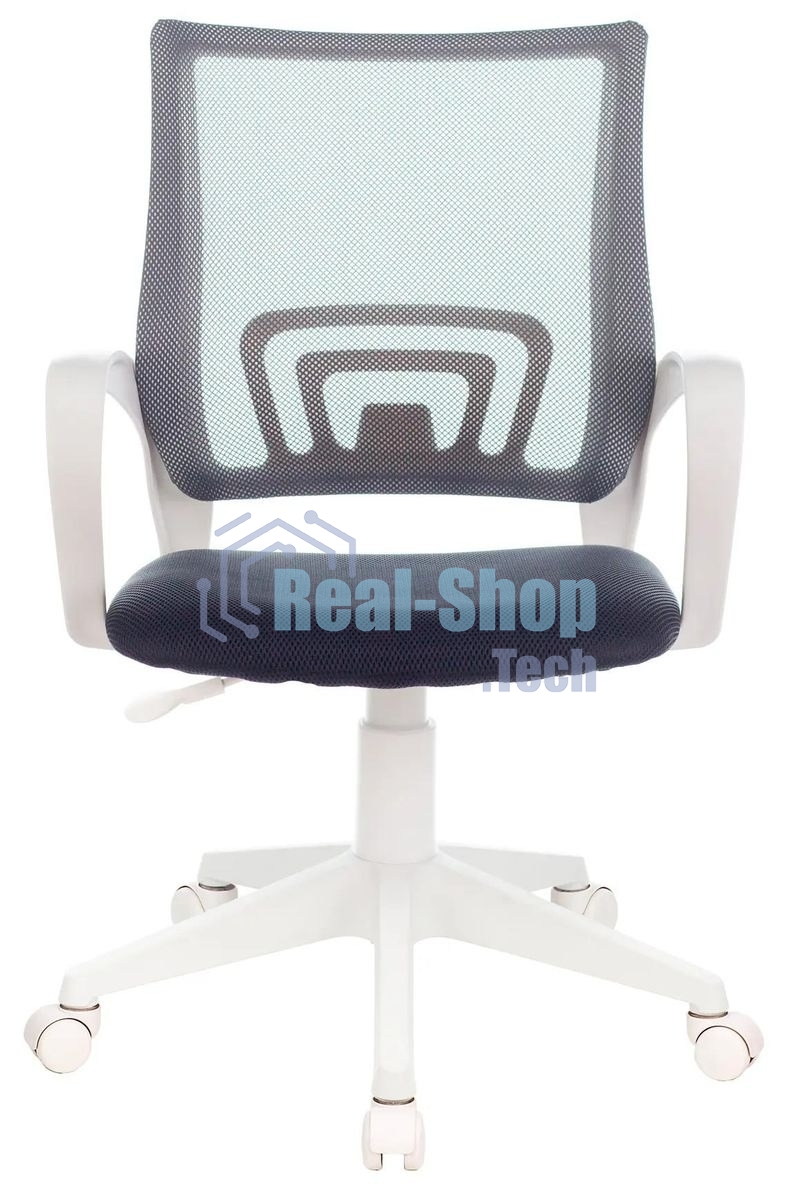 Кресло Бюрократ CH-W695NLT TW-04 TW-12 темно-серый, сетка/ткань, 120 кг, механизм качания