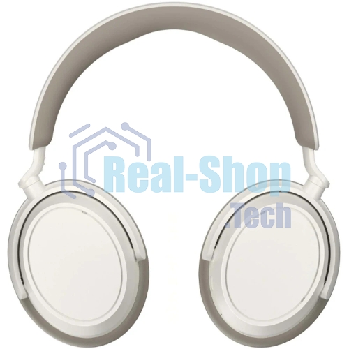 Беспроводные/проводные наушники Sennheiser Accentum Plus белый, полноразмерные, Bluetooth + Jack 3.5 мм, активное шумоподавление, до 50 ч