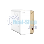 Сетевое хранилище channel QNAP TS-262-4G NAS 2 HDD trays, 2 x M.2 NVMe PCIe Gen 3 x1, 2-core Intel Celeron N4505 2.9 GHz, 4 Gb RAM (4Gb max), 1x2.5 Gigabit Ethernet, Slot PCIe Gen 3 x2, 2 USB 3.2 Gen 2 (10Gbps) Port, 2xUSB USB 2.0 port, 1xHDMI 2.0