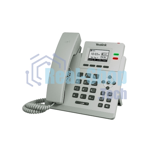 Телефон YEALINK SIP-T31P, светло-серый, 2 аккаунта, PoE, шт