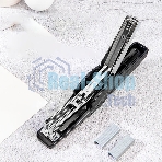 Степлер Deli 0421BLACK 24/6 26/6 (30 листов) черный, 50 скоб, коробка