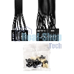 Компьютерный корпус Miditower ExeGate AA-443-UNS400 (ATX, БП UNS400 с вент. 12см, 2хUSB+HD Audio, черный)