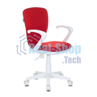 Кресло Бюрократ KD-W10AXSN/26-22 красный, ткань, 120 кг