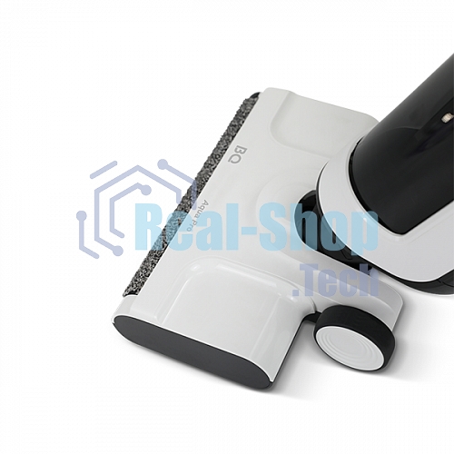Пылесос вертикальный BQ VCA1001W белый/черный, питание от аккумулятора, 27 Вт, уборка влажная/сухая, пылесборник 0.7 л, работа от АКБ max 30 мин