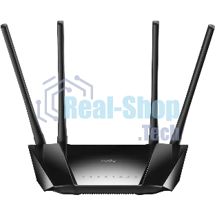 Роутер беспроводной Cudy LT400 N300 10/100BASE-TX/4G cat.4 черный