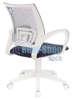 Кресло Бюрократ CH-W695NLT TW-04 TW-12 темно-серый, сетка/ткань, 120 кг, механизм качания