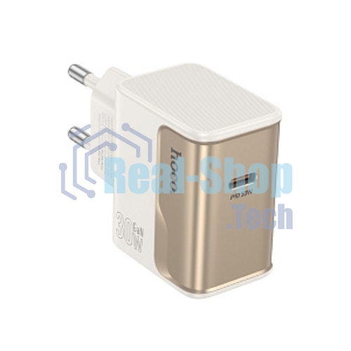 Сетевое зарядное устройство HOCO CS72A 1Type-C PD30W, белый