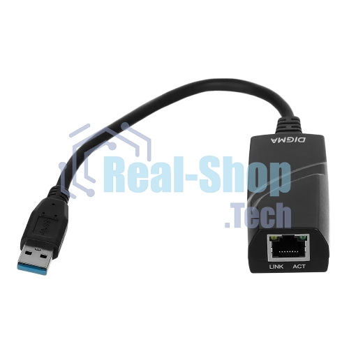 Сетевой адаптер Ethernet Digma D-USB3-LAN1000 USB 3.0
