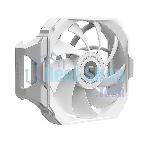 Кулер для процессора Alseye i600-W белый, 120 мм, алюминий/медь, 2300 об/мин, 37.8 дБ, 4 pin, 265 Вт, 160 мм