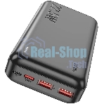 Портативный аккумулятор Hoco J101A Astute 20000mAh 22.5W 3A черный (82496)