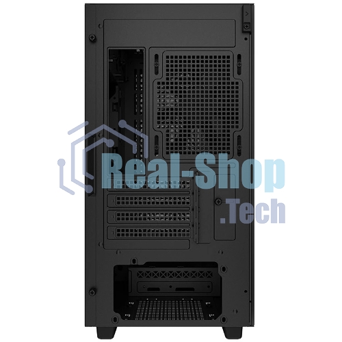 Компьютерный корпус Deepcool CH370 черный без БП mATX 1x120мм 1xUSB 2.0 1xUSB 3.0 audio bott PSU