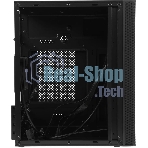 Компьютерный корпус AeroCool/Formula Air Mesh G1 черный без БП mATX 1x80мм 2xUSB 2.0 1xUSB3.1 audio bott PSU