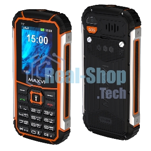Мобильный телефон MAXVI R11 оранжевый