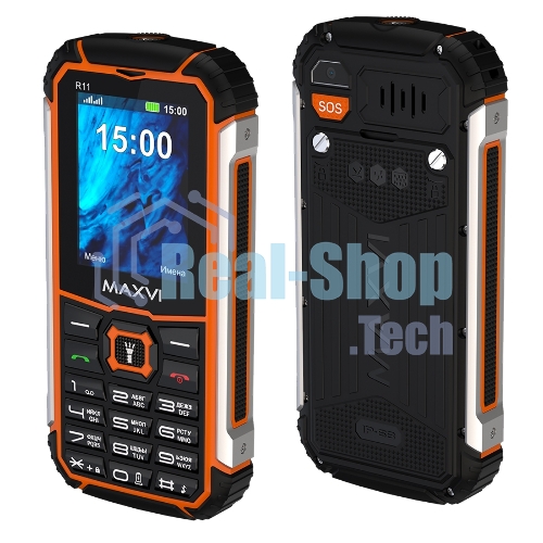 Мобильный телефон MAXVI R11 оранжевый