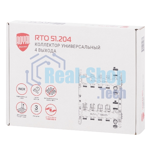 Коллектор Royal Thermo нерж. в сборе универсальный 1