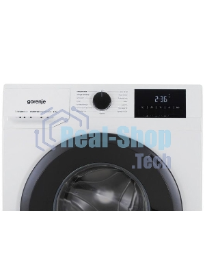 Стиральная машина Gorenje W5NGPI72SBS/C белый, загрузка фронтальная 7 кг, 1200 об/мин, класс A