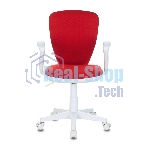 Кресло Бюрократ KD-W10AXSN/26-22 красный, ткань, 120 кг