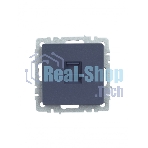 Розетка компьютерная IEK BRITE РК10-БрМ RJ45 кат.5E маренго