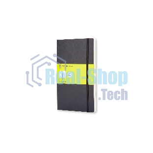 Блокнот Moleskine Classic Soft Large, 192 страниц, черный, нелинованный