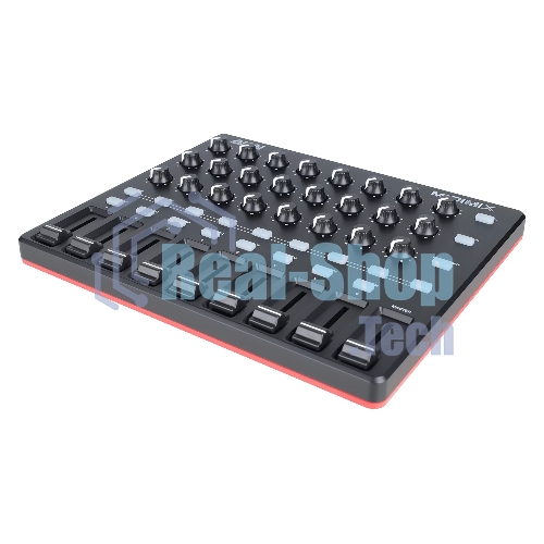 MIDI контроллер AKAI MIDIMIX 24 энкодера, 9 фейдеров, 8 кнопок Mute/Solo, 8 кнопок Rec Arm