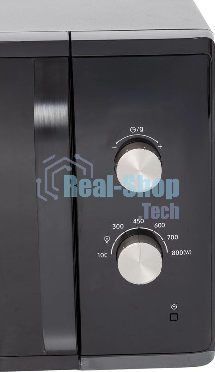 Микроволновая печь Samsung MS23K3614AK черный, 23 л, 800 Вт, переключатели - поворотный механизм