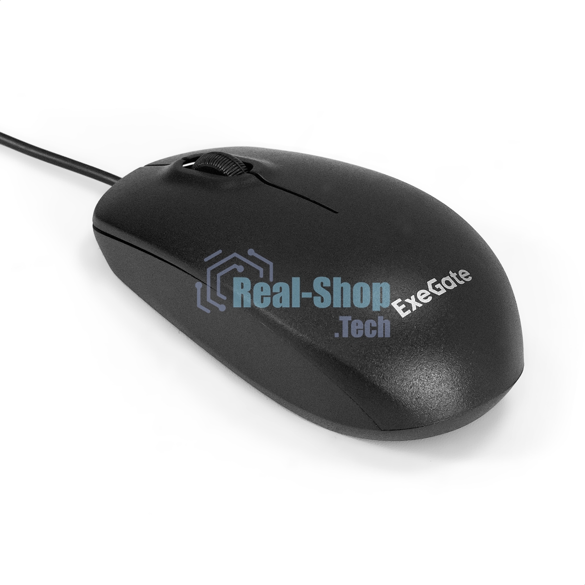 Комплект клавиатура+мышь ExeGate MK150 проводной, USB, 1200 DPI, чёрный