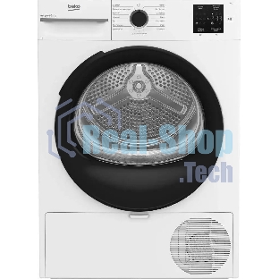 Сушильная машина Beko BM3T37220 белый, 7 кг, сушка - тепловой насос, программ - 15, 59.8 x 84.6 x 54.5 см