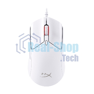 Мышь проводная HyperX Pulsefire Haste 2 белый, 26000 dpi, USB, кнопки - 6