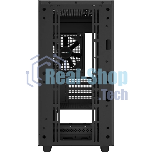 Компьютерный корпус Deepcool CH370 черный без БП mATX 1x120мм 1xUSB 2.0 1xUSB 3.0 audio bott PSU