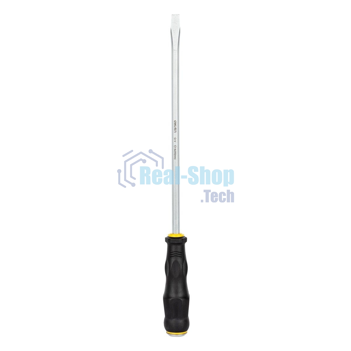 Отвертка шлицевая со сквозным хвостовиком (ударная) Deli DL6270101 SL8x250