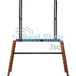Подставка для телевизора Cactus CS-ST3647BKWN черный/орех, 49