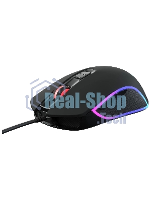 Мышь проводная GMNG 730GM черный, 12000 dpi, USB, кнопки - 7