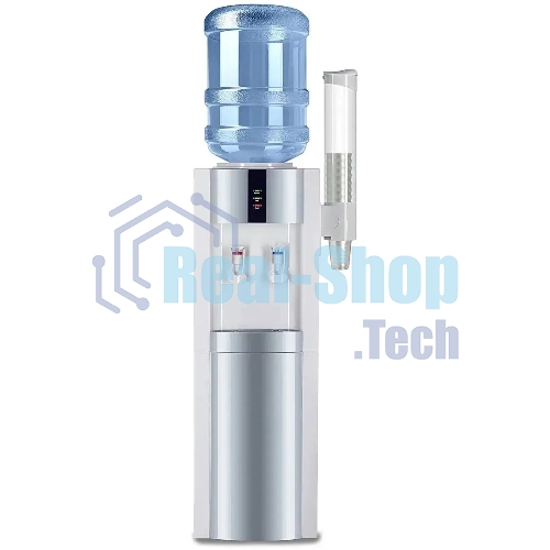 Кулер AEL LD-AEL-47c напольный электронный белый/серебристый