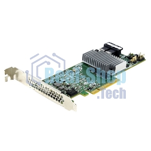 RAID-контроллер Broadcom 9361-8i(2G) SGL (LSI00462/05-25420-08А) PCIe 3.0 x8 LP, SAS/SATA 12G, RAID 0,1,5,6,10,50,60, 8port (2*int SFF8643), Cache 2Gb, 3108ROC, RTL 5