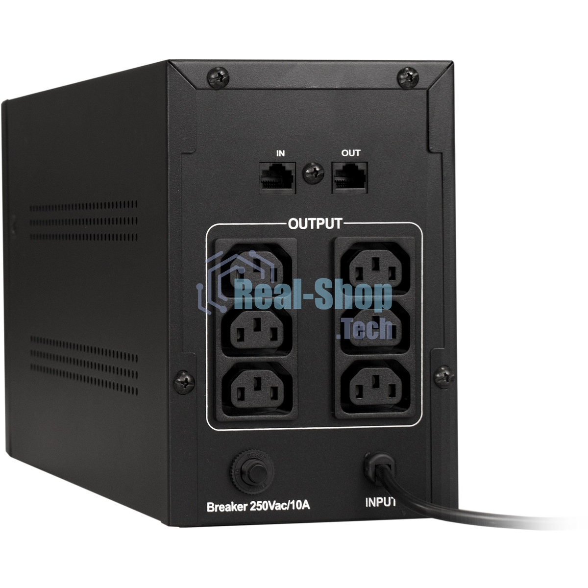 Источник бесперебойного питания ExeGate EP285481RUS SpecialPro UNB-1000.LED.AVR.C13.RJ 1000VA/650W, LED, AVR, 6*IEС-C13, RJ45/11, черный
