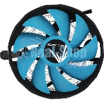 Кулер для процессора AeroCool/Formula Verkho Plus серебристый/черный, 120 мм, алюминий, 2000 об/мин, 26.5 дБ, 4 pin, 110 Вт, 68 мм