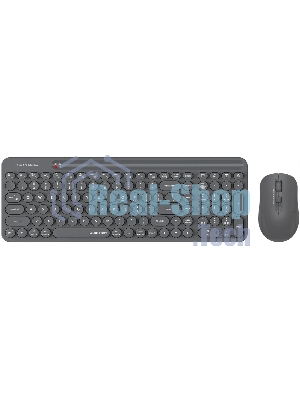 Комплект клавиатура+мышь A4Tech FStyler FG3300 Air2 беспроводной, USB, 2000 DPI, серый