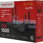 Маршрутизатор Mercusys MR62X AX1500 Wi-Fi 6 Router