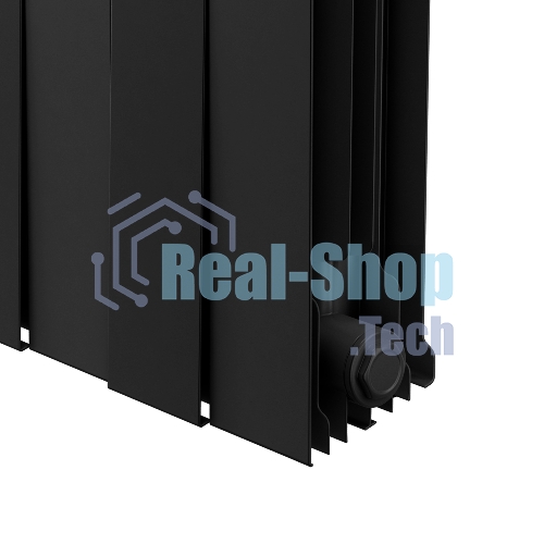 Радиатор биметаллический Royal Thermo PianoForte 200 черный- 14 секц.