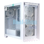 Компьютерный корпус ACD Lagrange; ATX, белый, FANS: 120мм ARGb: 3 Top + 1 Rear + HUB. Drive bay int: 3x3,5