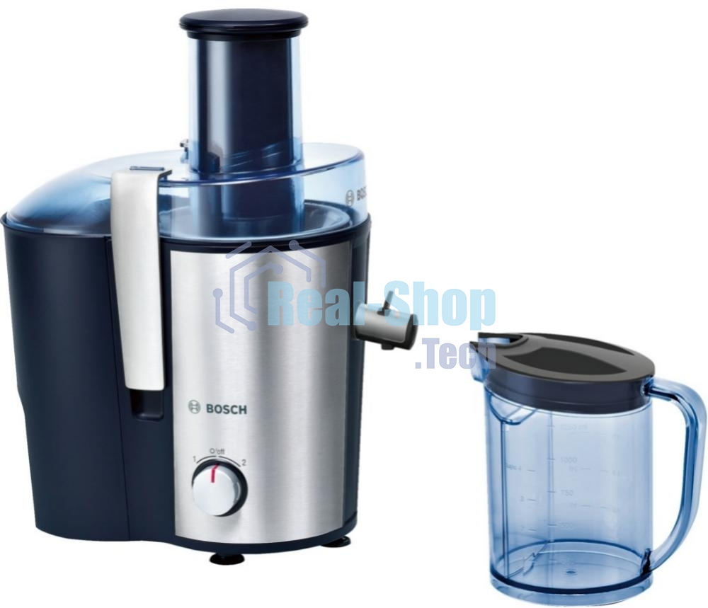Соковыжималка Bosch MES3500 синий, центробежная, 700 Вт, 1250 мл, механическое
