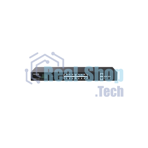 Коммутатор неуправляемый PoE Tenda TEG1120P-16-150W 18 портов, 18x1 Гбит/с, PoE 16х30 Вт (до 150Вт), SFP 2x1 Гбит/с