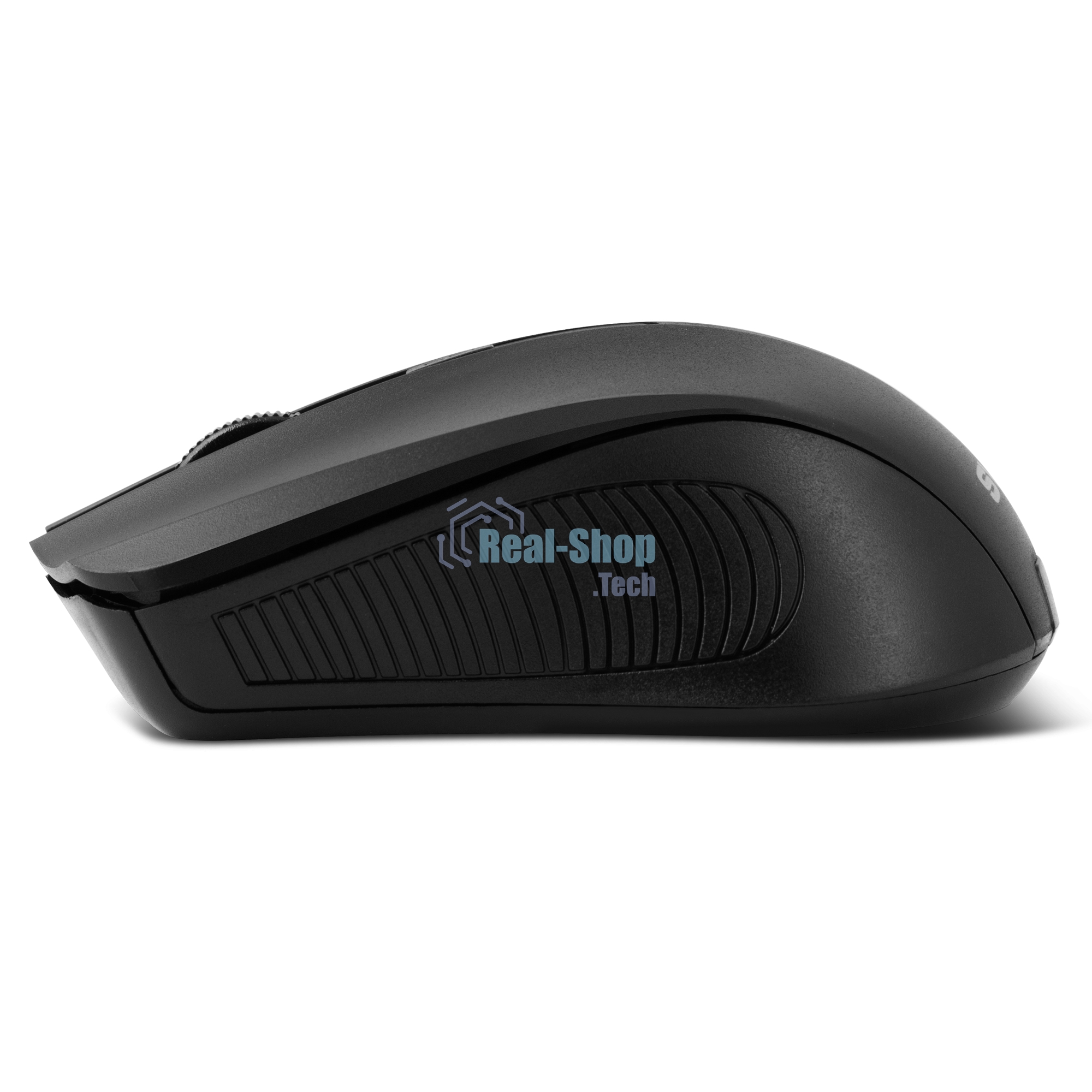 Мышь беспроводная SVEN RX-400W черный, 1400 dpi, радиоканал, USB, кнопки - 4