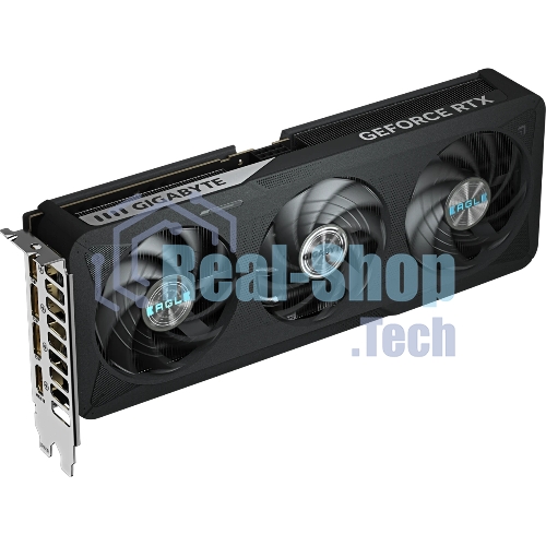 Видеокарта Gigabyte GeForce RTX 5060Ti Eagle Max OC, NVIDIA RTX 5060 Ti, 16G GDDR7, 128 бит, PCI-e 5.0, 1xHDMI, 3xDP, 2617 МГц