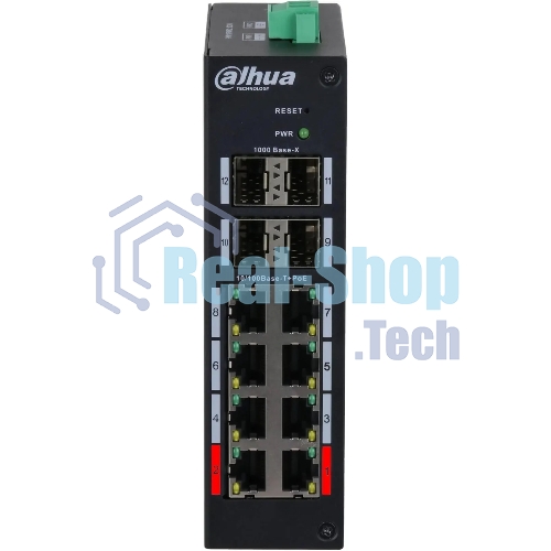 Коммутатор Dahua DH-HS4412-8ET-96 управляемый