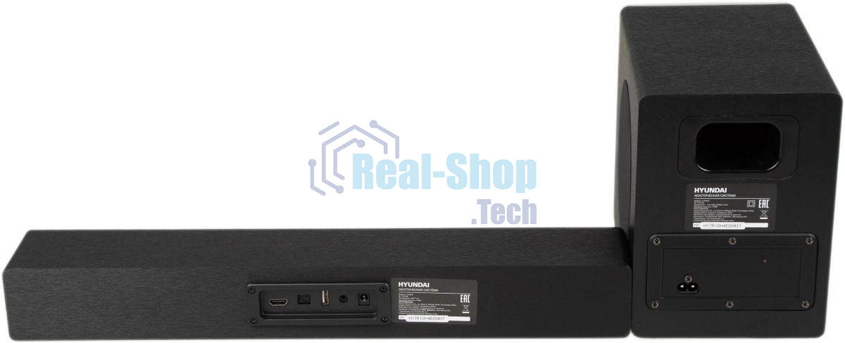Микросистема Hyundai H-HA640 черный 150Вт FM USB BT SD/MMC/MS