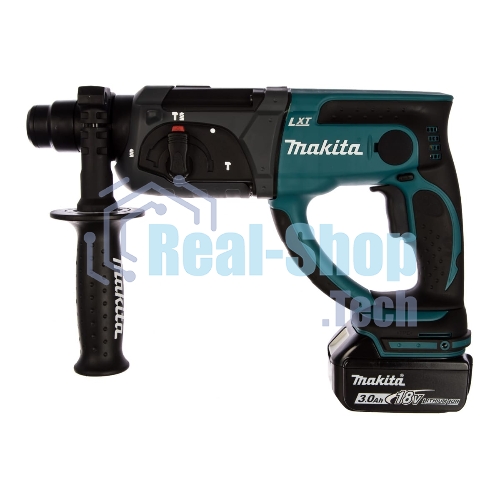 Перфоратор Makita DHR202RF, SDS-plus, 18 В, 1.9 Дж, от аккумулятора