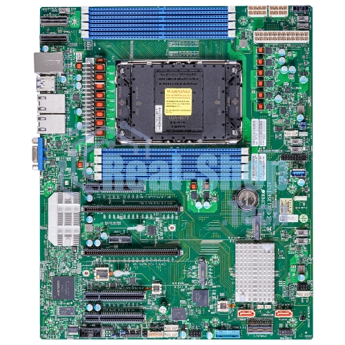 Материнская плата Supermicro MBD-X12STL-F-B, LGA1200, Intel C252, 4xDDR4, 6xSATA, 1xM.2 (PCIe 3.0 x4), 1xPCIe 4.0 x16, 2xPCIe 4.0 x8, 1xPCIe 4.0 x4, 2xLAN, mATX