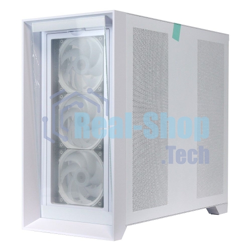 Компьютерный корпус ACD Lagrange; ATX, белый, FANS: 120мм ARGb: 3 Top + 1 Rear + HUB. Drive bay int: 3x3,5